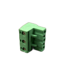 3 Pin EuroBlock Connector LPSU Green